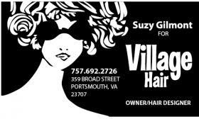 Village Hair Business Card