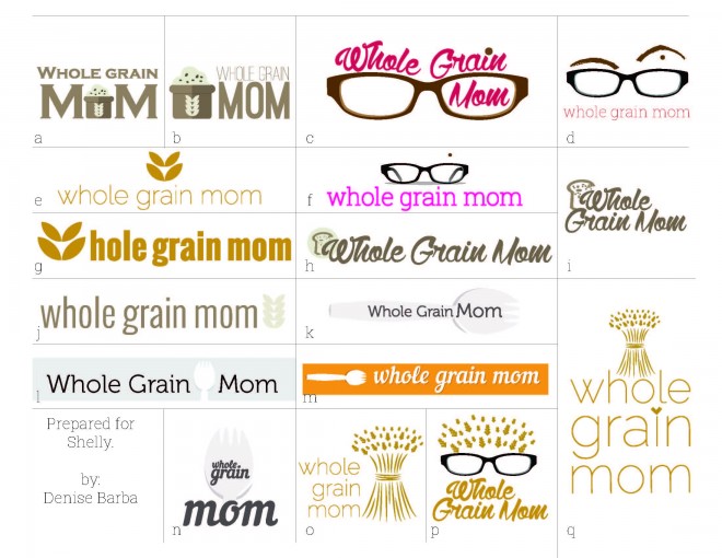 Branding Exercise Whole Grain Mom